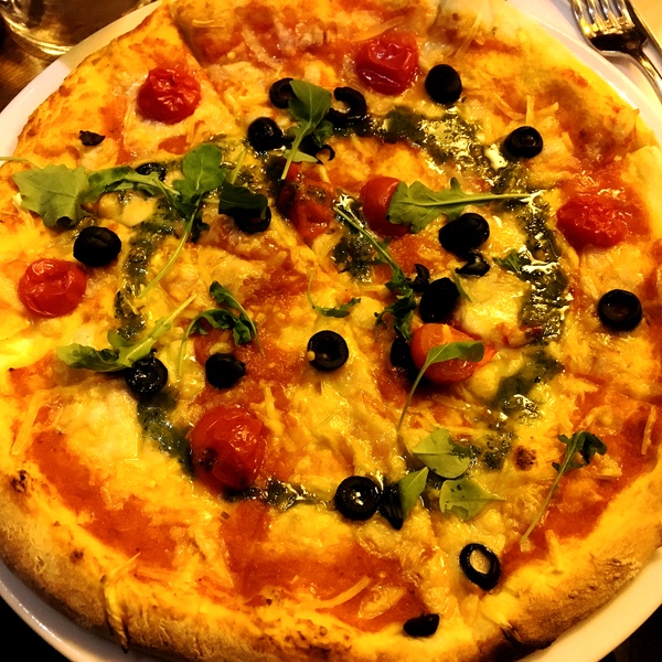 pizza végétale